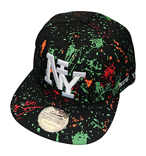 beybey NY Baseball Snapback Cap New York originella kepsar för coola typer, Gratis konst, 52 SE