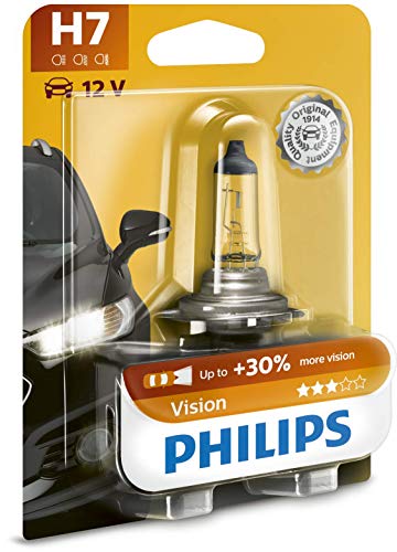 Philips 12972PRB1 Vision +30% H7 Scheinwerferlampe 12 V, 55 W, 1er Blister